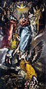 El Greco The Virgin of the Immaculate Conception oil